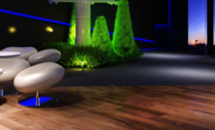 介绍展厅设计里焦点的强调