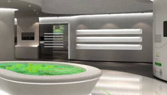 专业多媒体展厅设计效果图的绘制方法